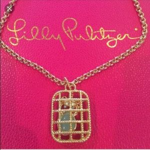 Never worn basket case Lilly Pulitzer necklace